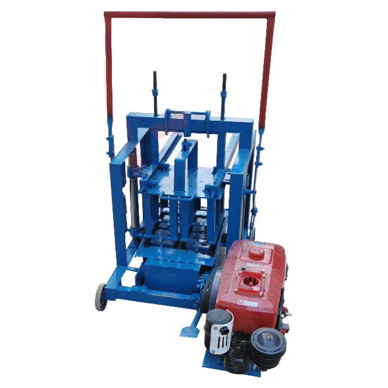Block Making Machine Semi Automatic Hollow Hallow Concrete Cement Brick Make Machinery