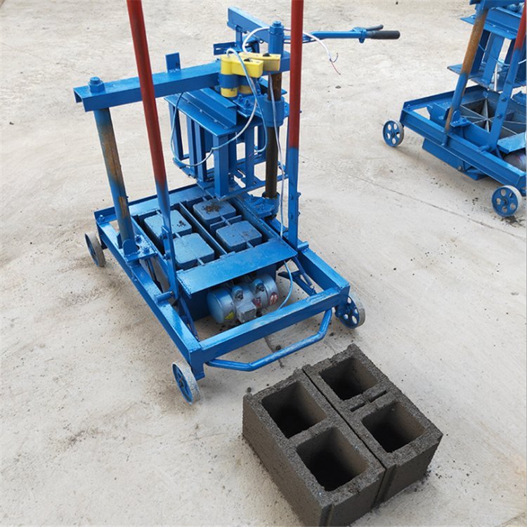 Block Making Machine Semi Automatic Hollow Hallow Concrete Cement Brick Make Machinery