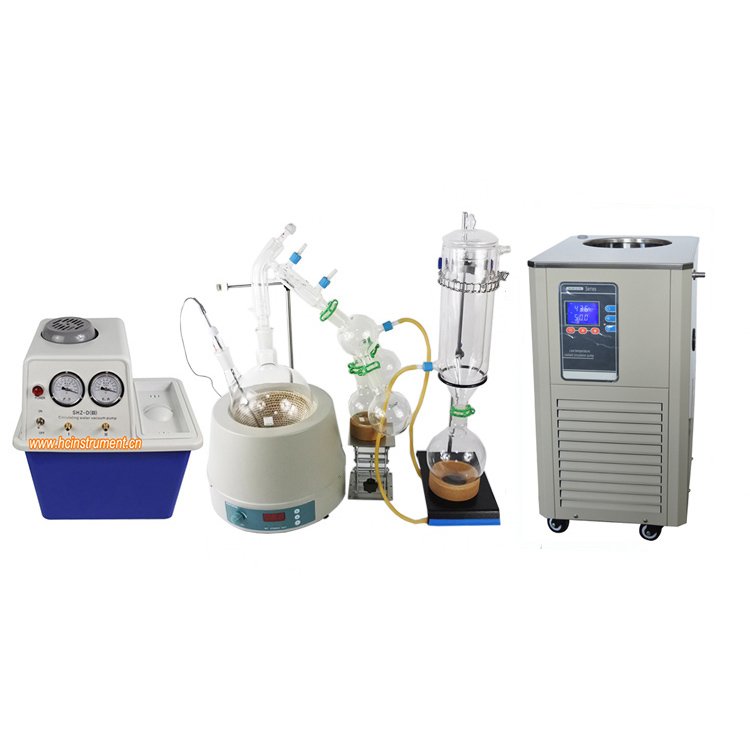 Laboratory Short Path Distillation Apparatus Set With Cold Trap