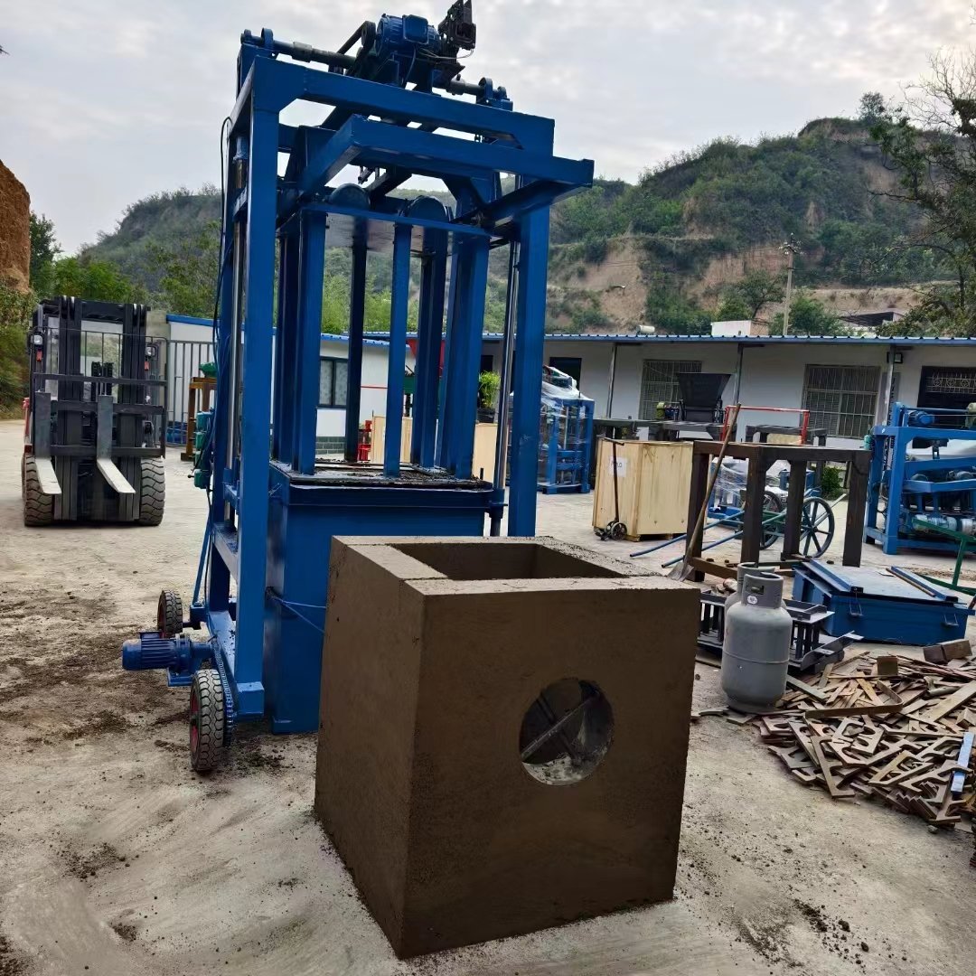 Concrete Drainage Pipe Water Conservancy Canal Ring Well Forming Machine