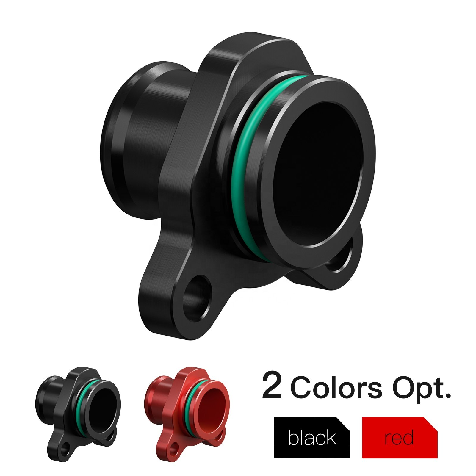 Bevinsee N55 N54 Billet Aluminum Upgrade Coolant Port Water Hose Fitting for BMW 128i 135i 2008-2013 135is 2013 228i 2014-2016