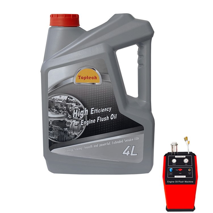 Auto Motor System 4 Liters Liquid Engine Lubricating Flush Oil