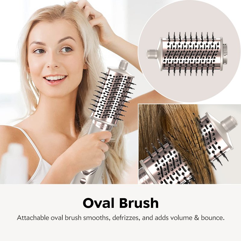 8 in 1 Multi-style Hot Air Styling Set Hair Dryer Brush Foldable Hair Curling Flexstyle Auto Wrap Hair Styler