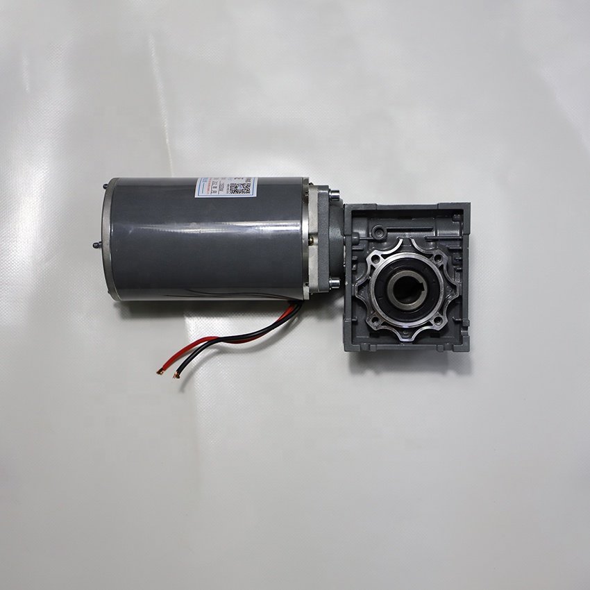 Nmrv 040 Worm Gear Speed Reducer Torque 50Nm Warm Gear Box 1500W Power Brush Commutation Permanent Magnet DC Geared Motor