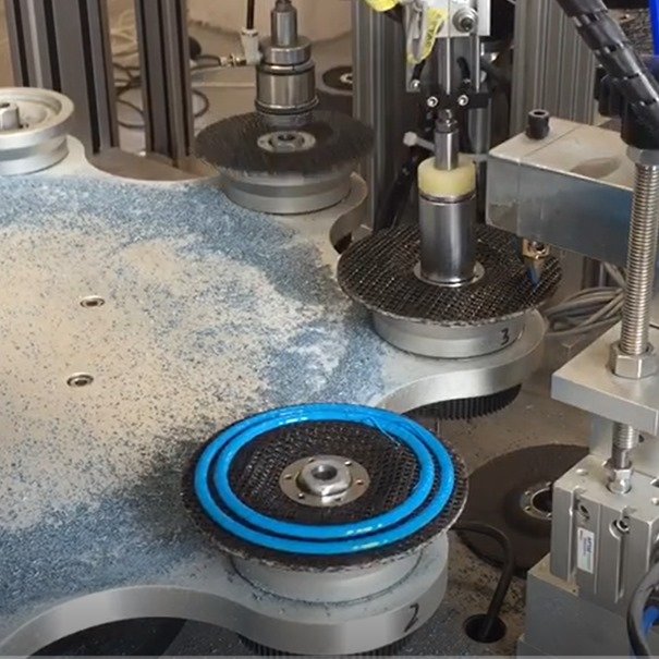 China Factory Automatic Flap Disc Machine for Making Flap Discs Flap Wheels