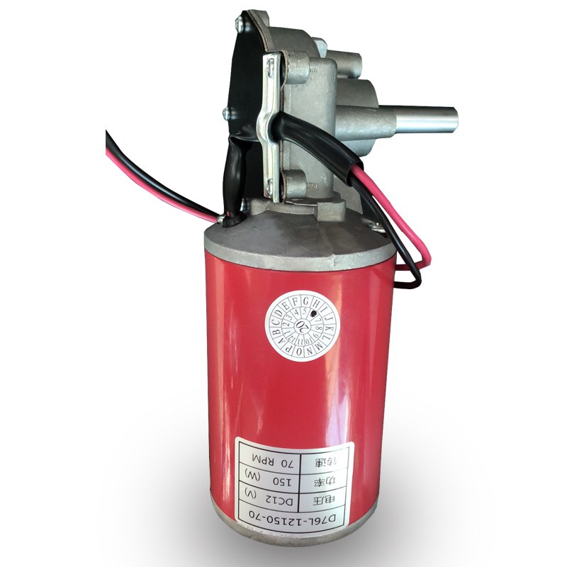 Guangzhou Silent Dc Motor 76 Mm 12V 20A Geared Motors 25Nm Torque 150 Watts Dc Electric Motor