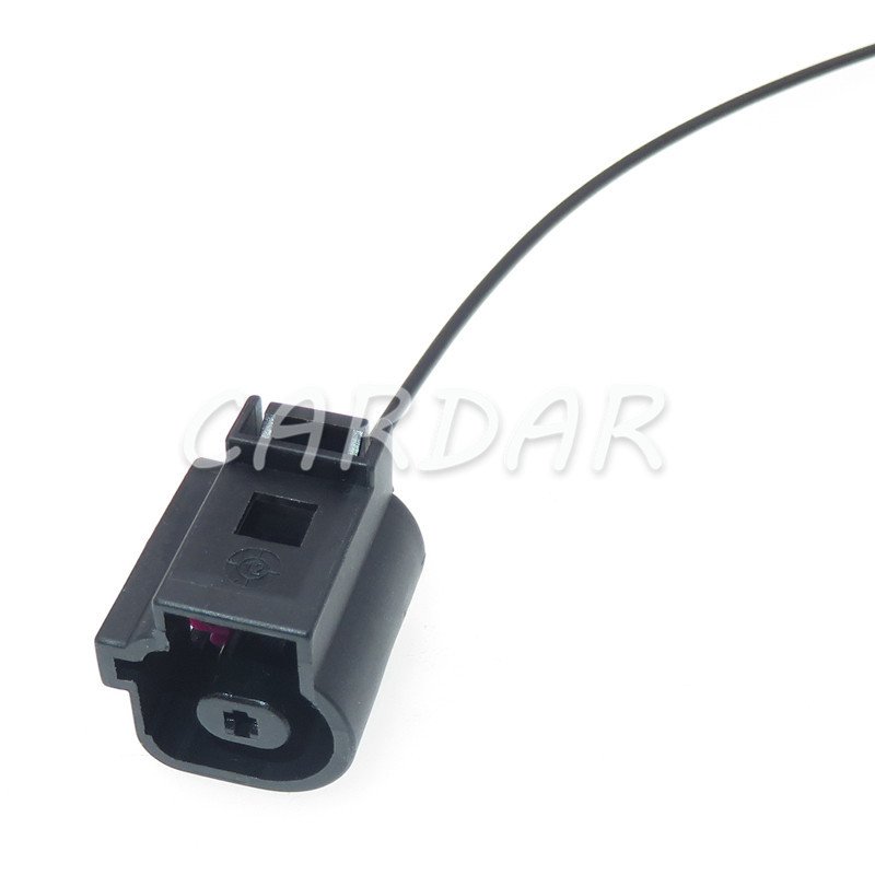 1 Set 1 Pin 1.5 Series Automobile Motor Oil Pressure Sensor Plug Electric Wire Waterproof Socket for VW Audi 1J0937081