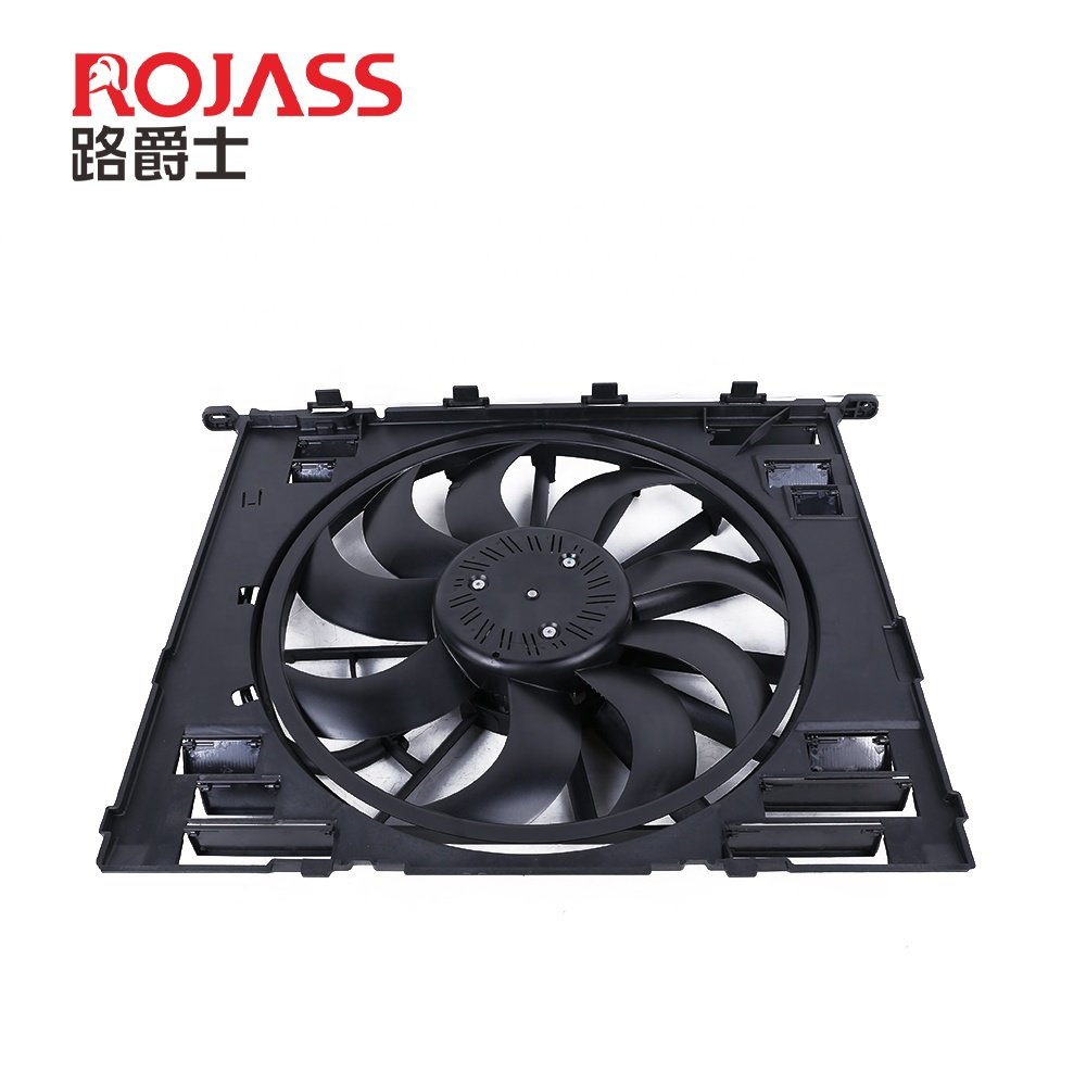 Motor 850W Electrical Cooling Fan 17112284887 for BMW 4 Series F82 Ac Condenser Fan Plastics Radiator Neutral Packaging 5 Pcs