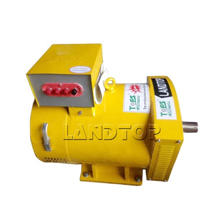 LANDTOP 15kw 17.5kva 380v 220v 3kw-50kw Ac Generator St Stc Single Phase 3 Phase Brush Dynamo Alternator
