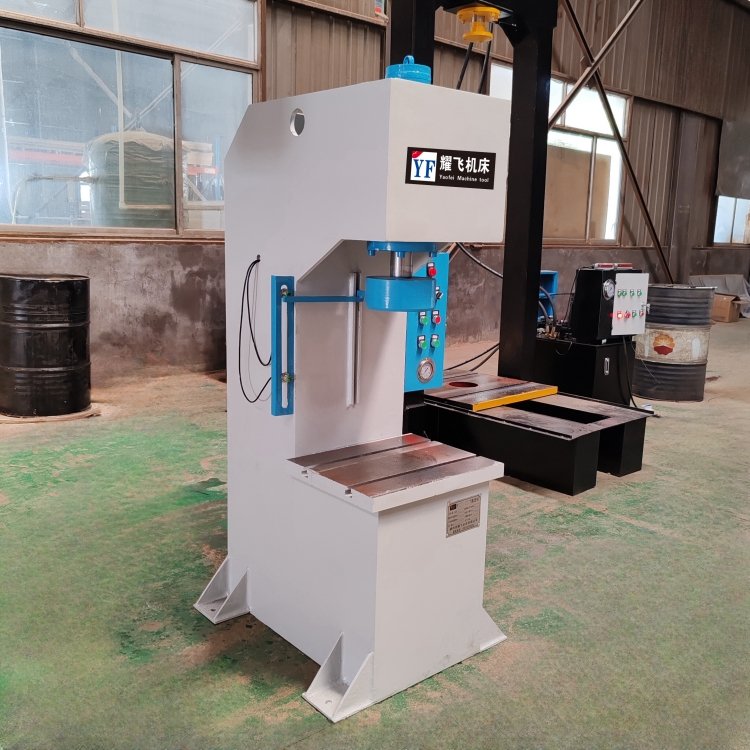 10 Ton Single Column Hydraulic Press Machine for METAL Bushing Type Pressing