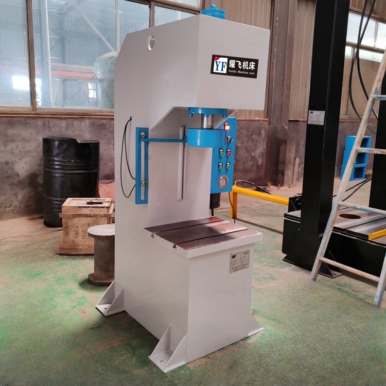 10 Ton Single Column Hydraulic Press Machine for METAL Bushing Type Pressing