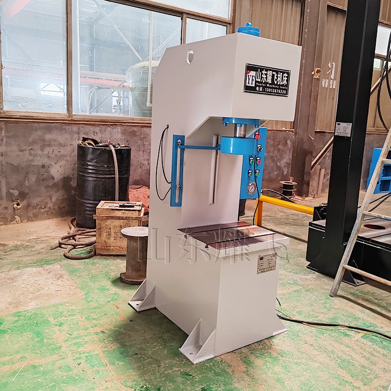 10 Ton Single Column Hydraulic Press Machine for METAL Bushing Type Pressing