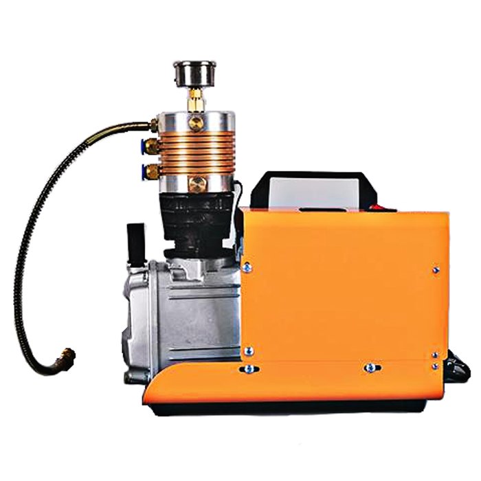 YiBang 350W 110V 60Hz Auto Shut Air Pump Compressor 300Bar Diving 450Psi 500cc 12Min 0-4500psi Scuba PCP Oil Portable Motor