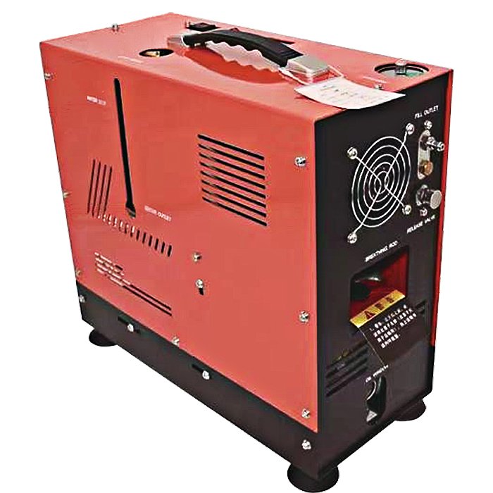 YiBang 350W 110V 60Hz Auto Shut Air Pump Compressor 300Bar Diving 450Psi 500cc 12Min 0-4500psi Scuba PCP Oil Portable Motor
