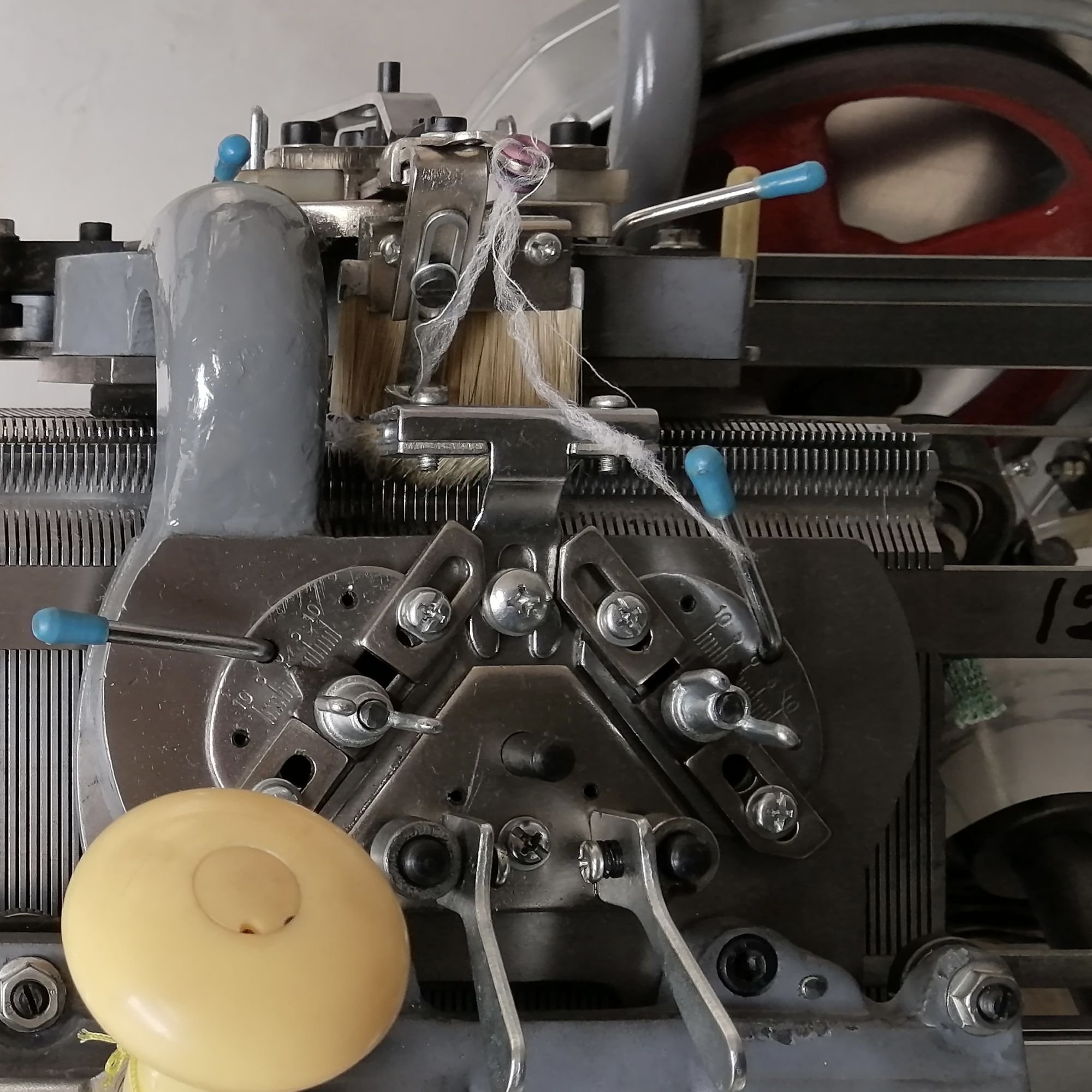 Placket Knitting Machine