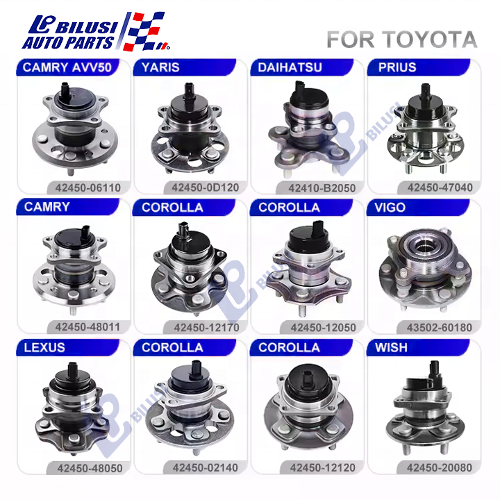 Bilusi Automobile Rear Wheel Hub Bearing Assembly OEM:42200-tfo-Z51 42200-tf0-n51 for Honda Fit City Jazz Hub227-39 Hub227-42