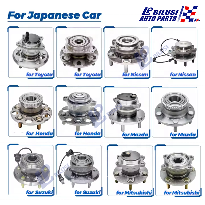 Bilusi Automobile Rear Wheel Hub Bearing Assembly OEM:42200-tfo-Z51 42200-tf0-n51 for Honda Fit City Jazz Hub227-39 Hub227-42