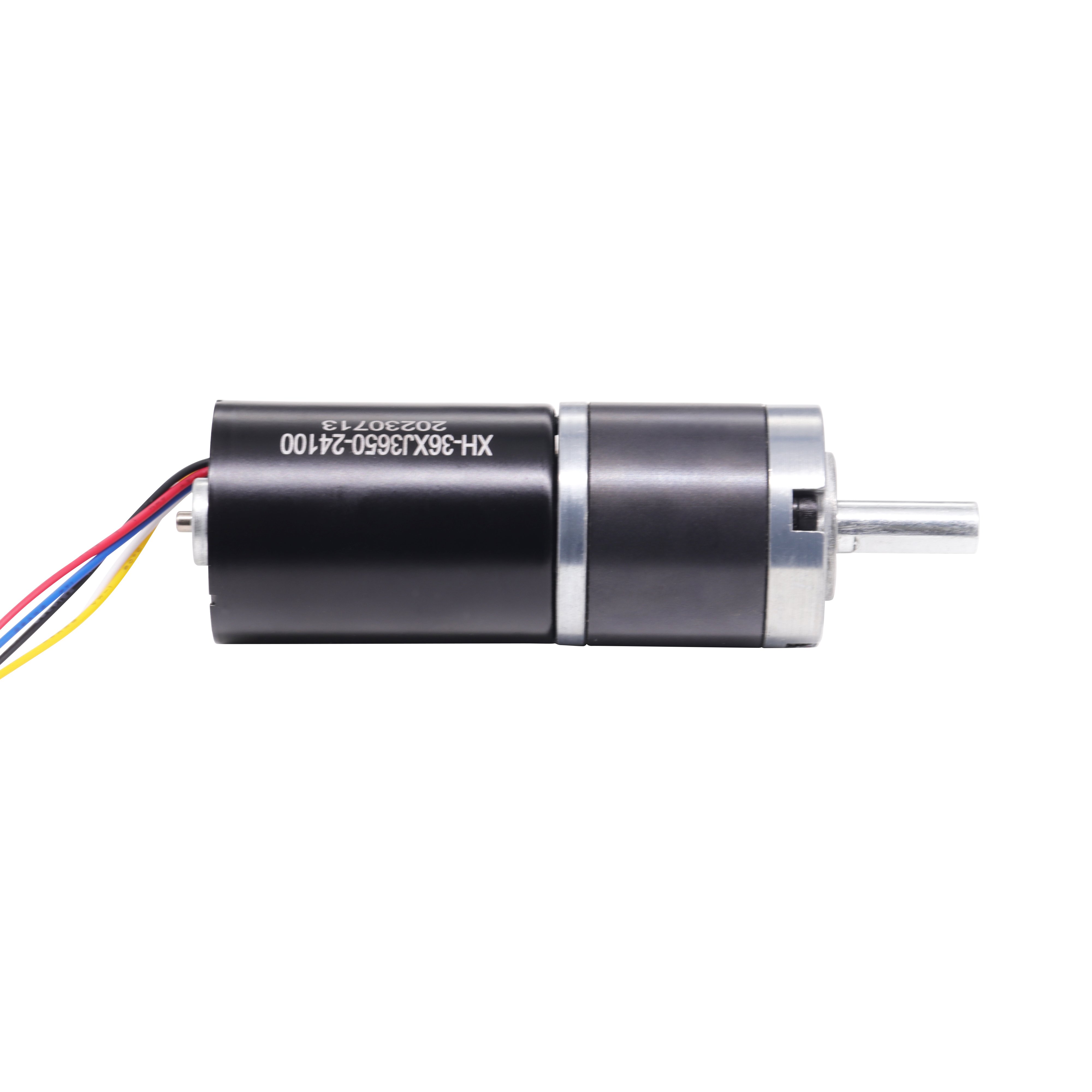 High Performance 36mm Planetary DC Motor with 6/12/36V Commutation 100/200rpm Brushless for Auto Flow Control Valve and Fan