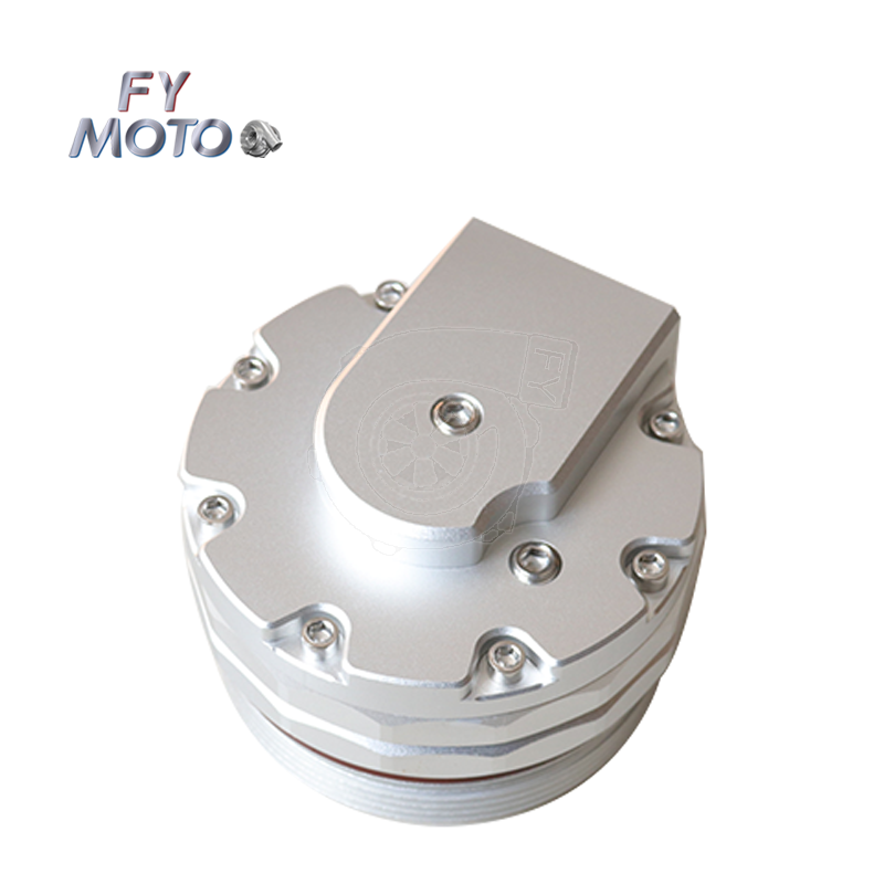 CNC Billet Oil Cooler Filter Lid Cover Cap AN10 Fittings 2 Sensor Ports for BMW M52 M54 M56 E46 E39 E60 E61 X3 X5 Z3 Z4