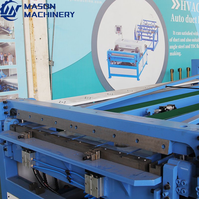 HVAC duct machine U Shape Auto Duct Line5 TDF flange sheet making machine