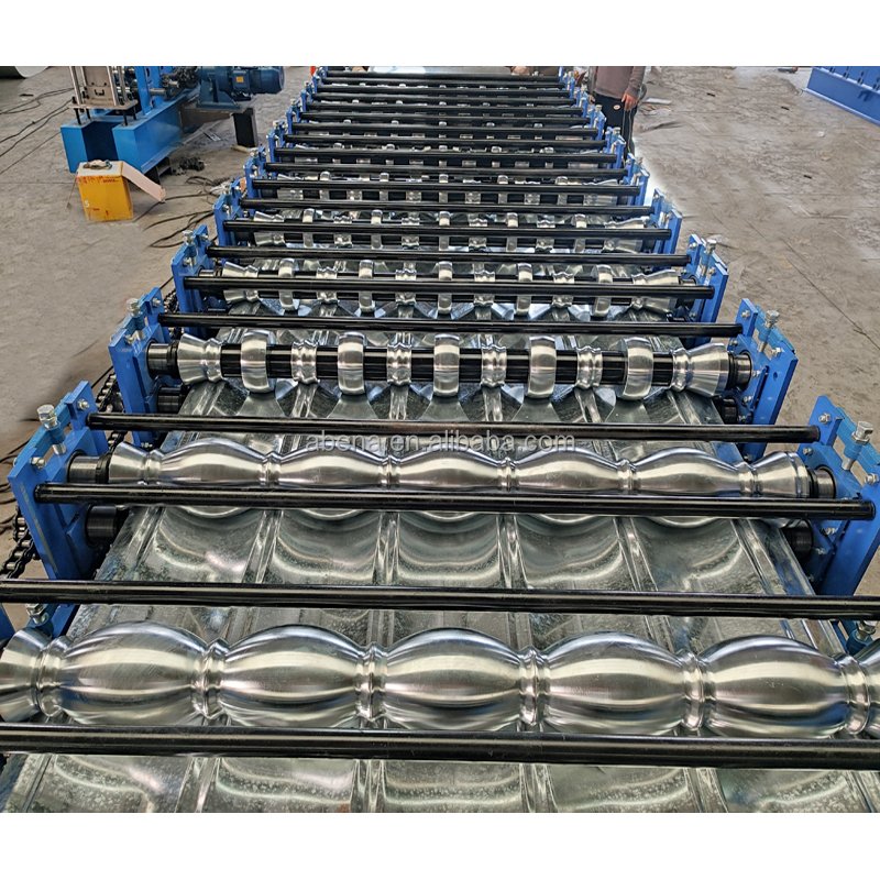 High Quality Corrugated Tile Sheet Three Layer Trapezoidal Roof Tile Making Machine Roll Forming Machinery