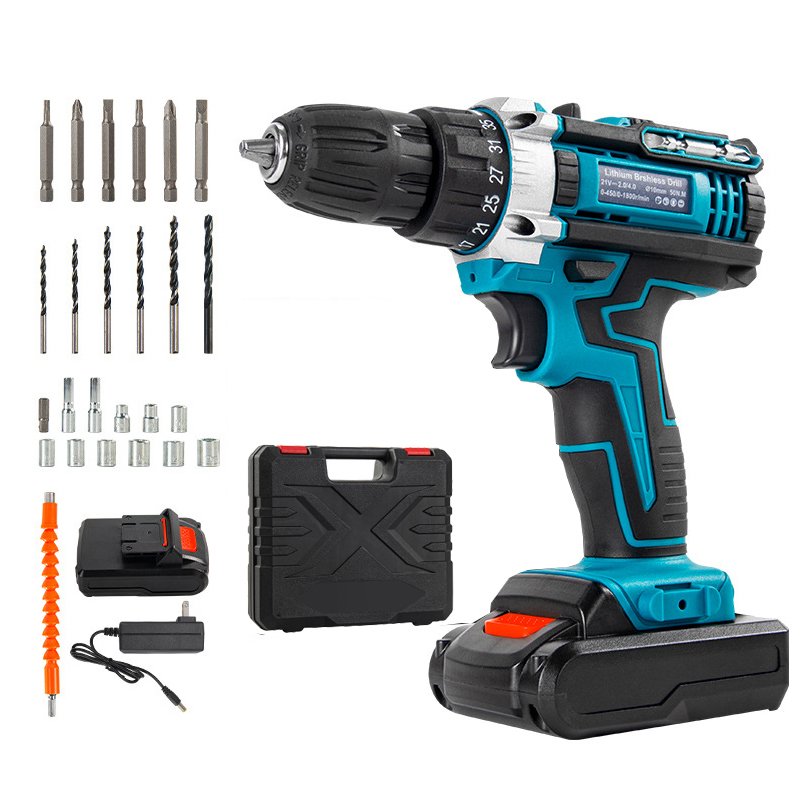 Suitable For Makitas Charging Wrench Brushless Electric Drill Impact Drill Lithium Battery Auto Repair Special Makitas Drill