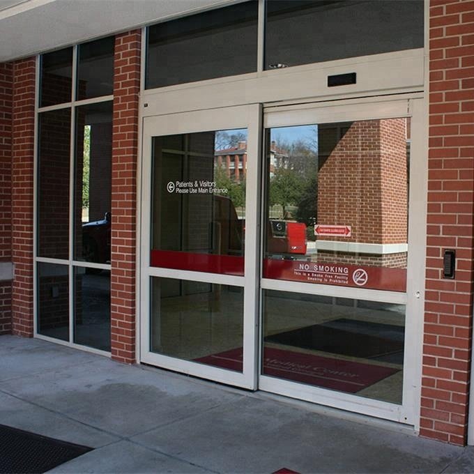 Auto Motor Doors Low Price Sensor Automatic Door Operators Sliding Mechanism Glass Aluminum Customized Partition Doors Modern