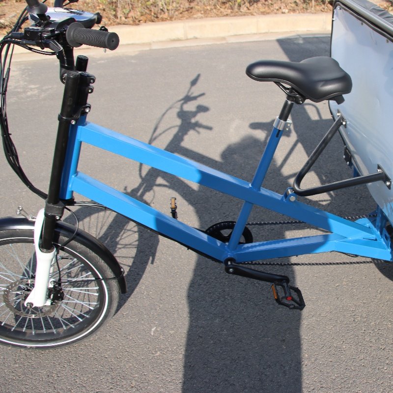 1000w Brushless Motor Pedicab Rickshaw 5 Seats Bike Taxi Tricycles With Damping Front Fork