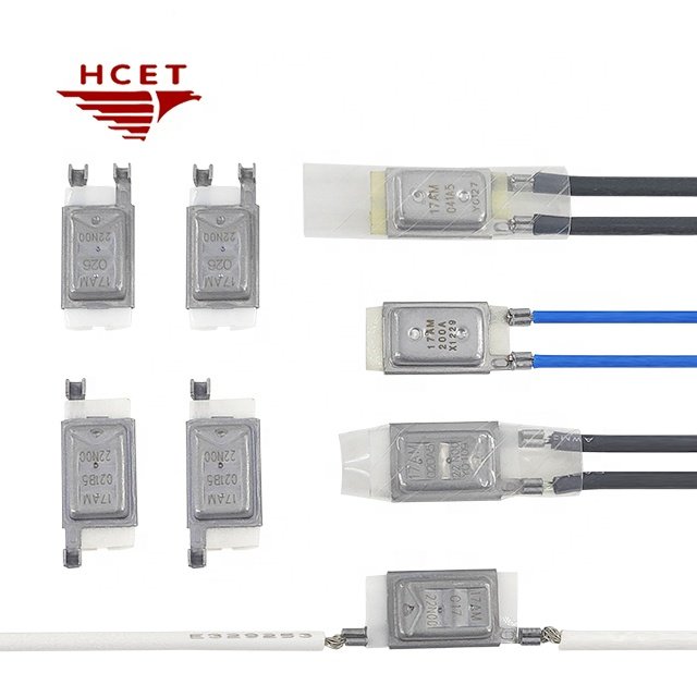 HCET Factory Wholesale 17am Sensata Thermal Protector Replace Klixon 7am Motor Protector Circuit Protection in China