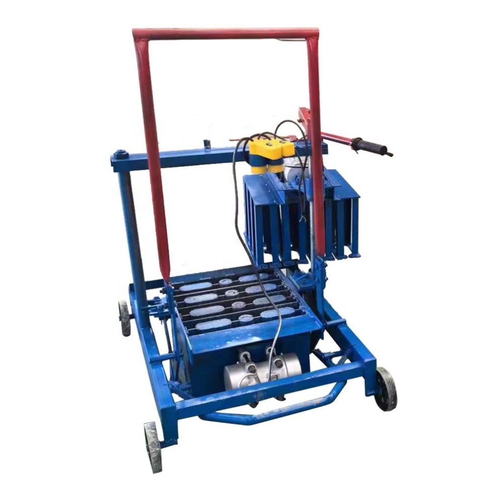 Manual Semi Automatic Interlocking Hourdis Smart Habiterra Paver Hollow Cement Concrete Block Making Machine 200 1-2 Persons