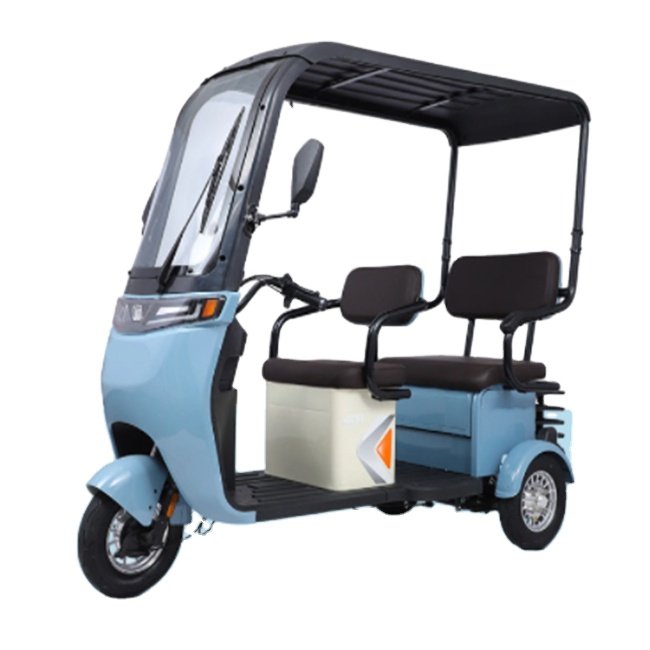 Open Type Tuk Tuk for Sale Solar E-rickshaw Passenger Transportation Electric Tricycle in Pakistan Bajaj Auto 3 Wheel Taxi Price