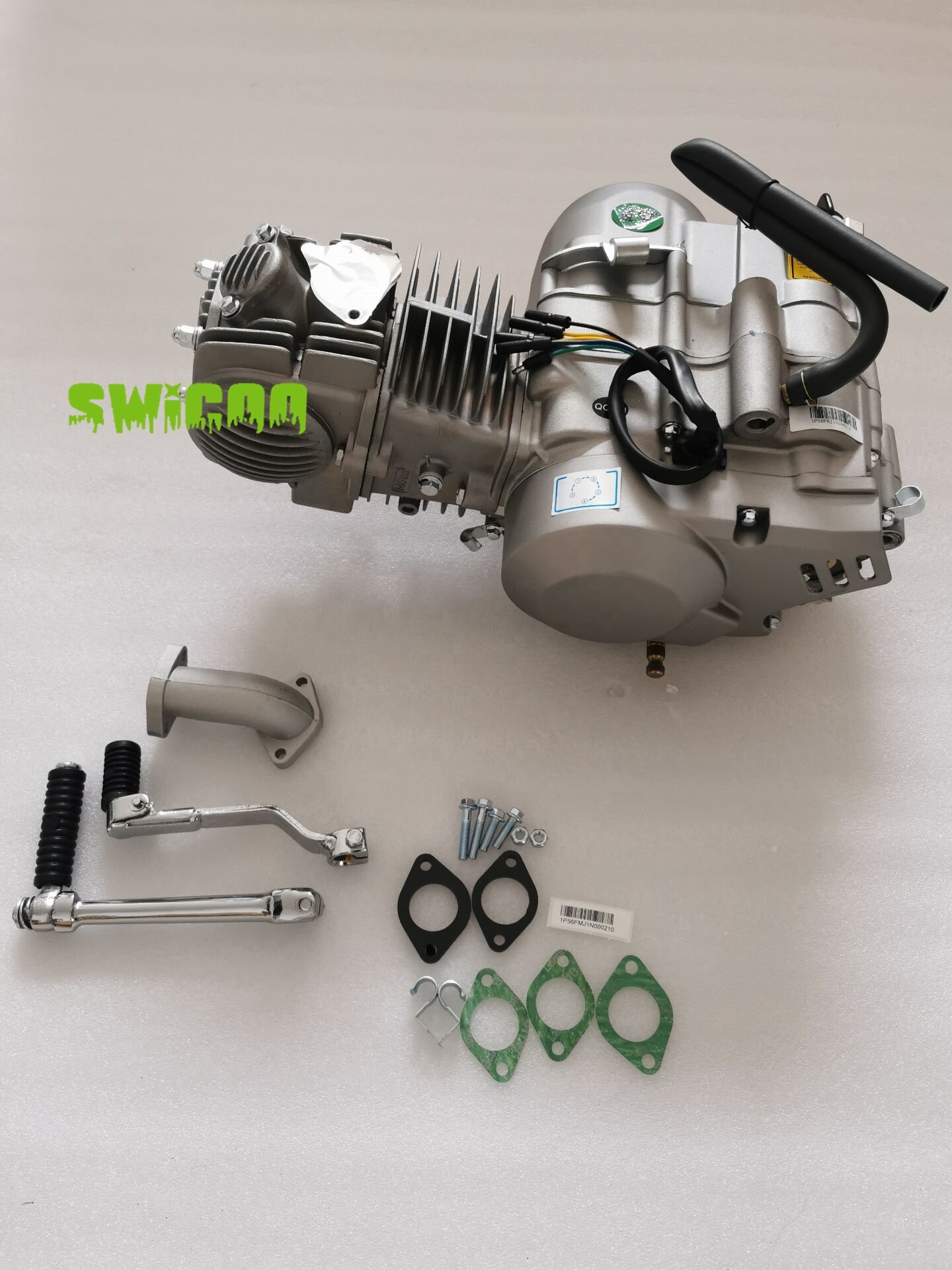 YX140 140cc Engine Assembly Manual Clutch Electric Kick Start 4 Gears Engine Motor