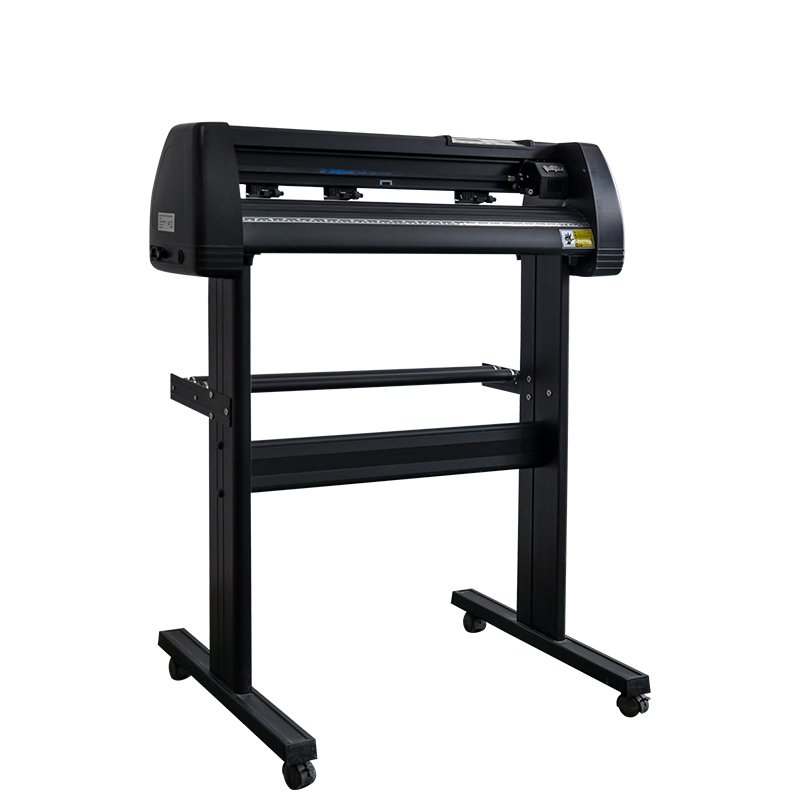 High Accuracy 720 mm Auto Contour Cutting Plotter Fast Speed High Quality Vinyl Cutting Machine Sticker Trademark with Software