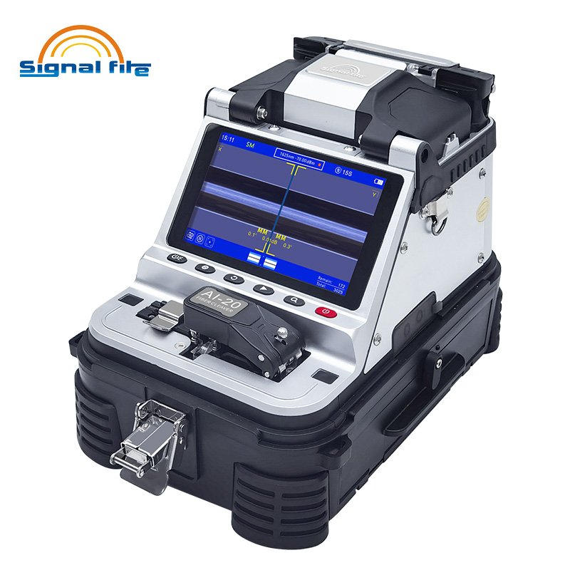 New Mode signal Fire Optical Fiber fusion Splicer Optical Fiber Fusion Splicer Optical Welding Machine Ai10a Ai10 Ai 20 Ai 30
