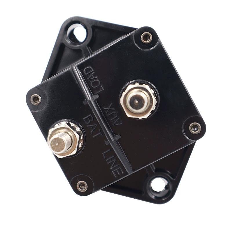 12V-48V 20A 30A 40A 50A 60A 80A 100A 120A 150A 200A Car Auto Audio Marine Boat DC Motor Operator Circuit Breaker Fuse Holder