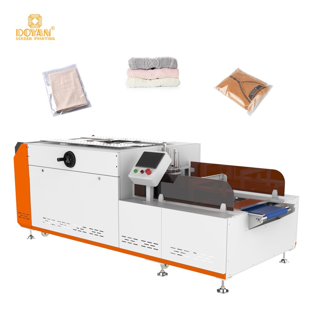 Doyan Full Automatic T-shirt Skirt Pants Hoodie Apparel Clothes Folding Bagging Machine Auto Shirt Folder Machine