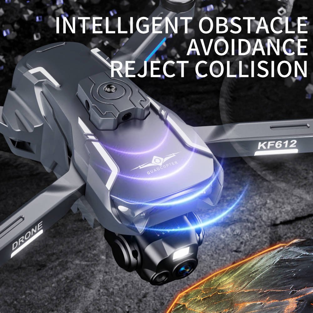 JHD New KF612 Drone 4k Profesional HD Camera 2-Axis Gimbal Anti-Shake Aerial Photography Brushless Foldable Quadcopter Dron Toys