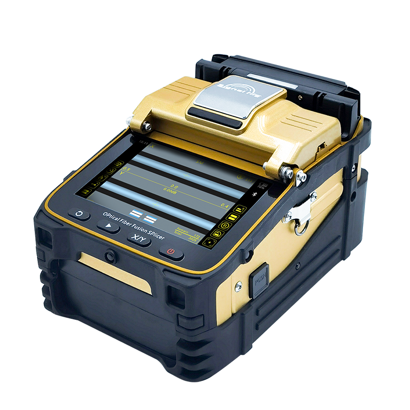 Fiber Optical Fusion Splicer AI-8C Fibre Optic Cable Splicing Machine Kit optical fiber equipment