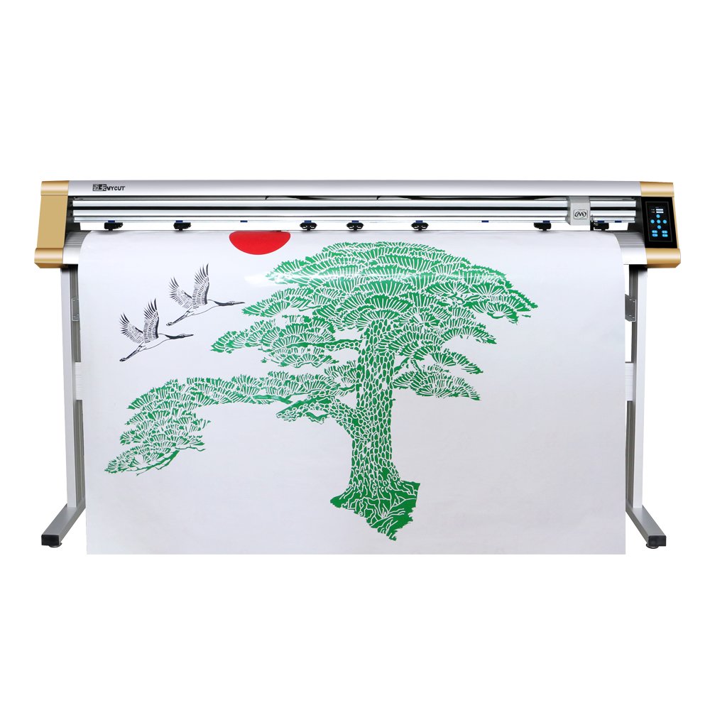 Automatic Contour Cut Vinyl Cutter Plotter with Full Touch Screen