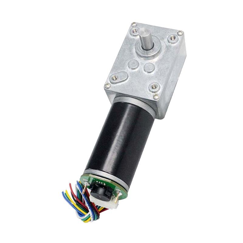 12v High Torque Electric Encoder Motor Wiht 5840 Gearbox Reduction