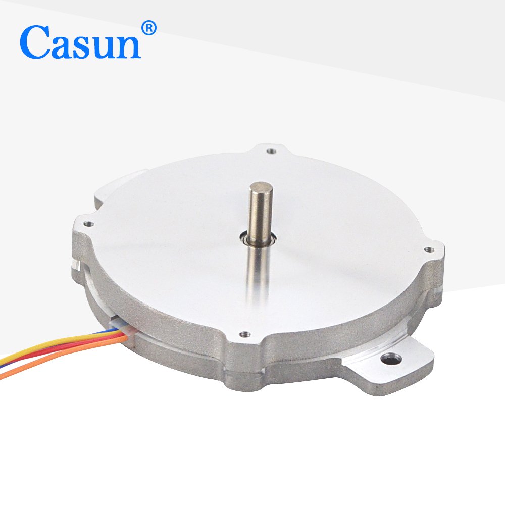 High-Torque NEMA23 Flat Pancake DC Motor Chinese Factory SMT Stepper Hybrid ROHS Certified For Industrial Use