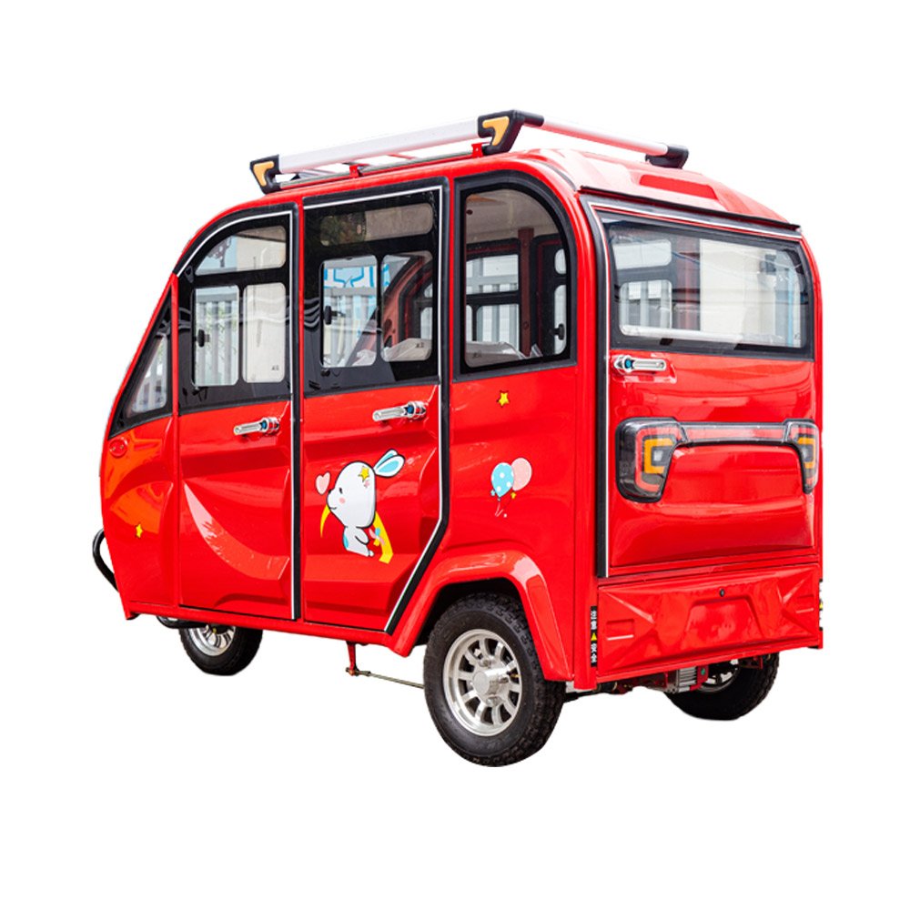 3 Wheel Electric Tuk Tuk Thailand Custom Small Electric Mototaxi Electric Taxi Bajaj Auto Rickshaw Electric Passenger Tricycle