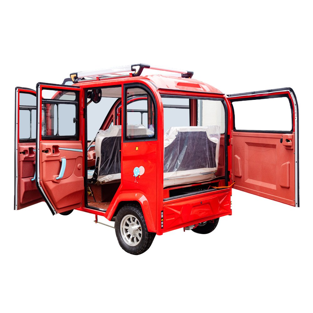 3 Wheel Electric Tuk Tuk Thailand Custom Small Electric Mototaxi Electric Taxi Bajaj Auto Rickshaw Electric Passenger Tricycle