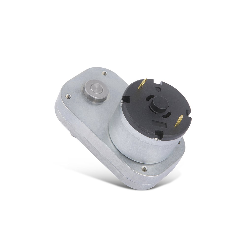 KM-38F520 12V DC Gear Reductor Motor with High Torque and Low Speed Brush Commutation Permanent Magnet Construction