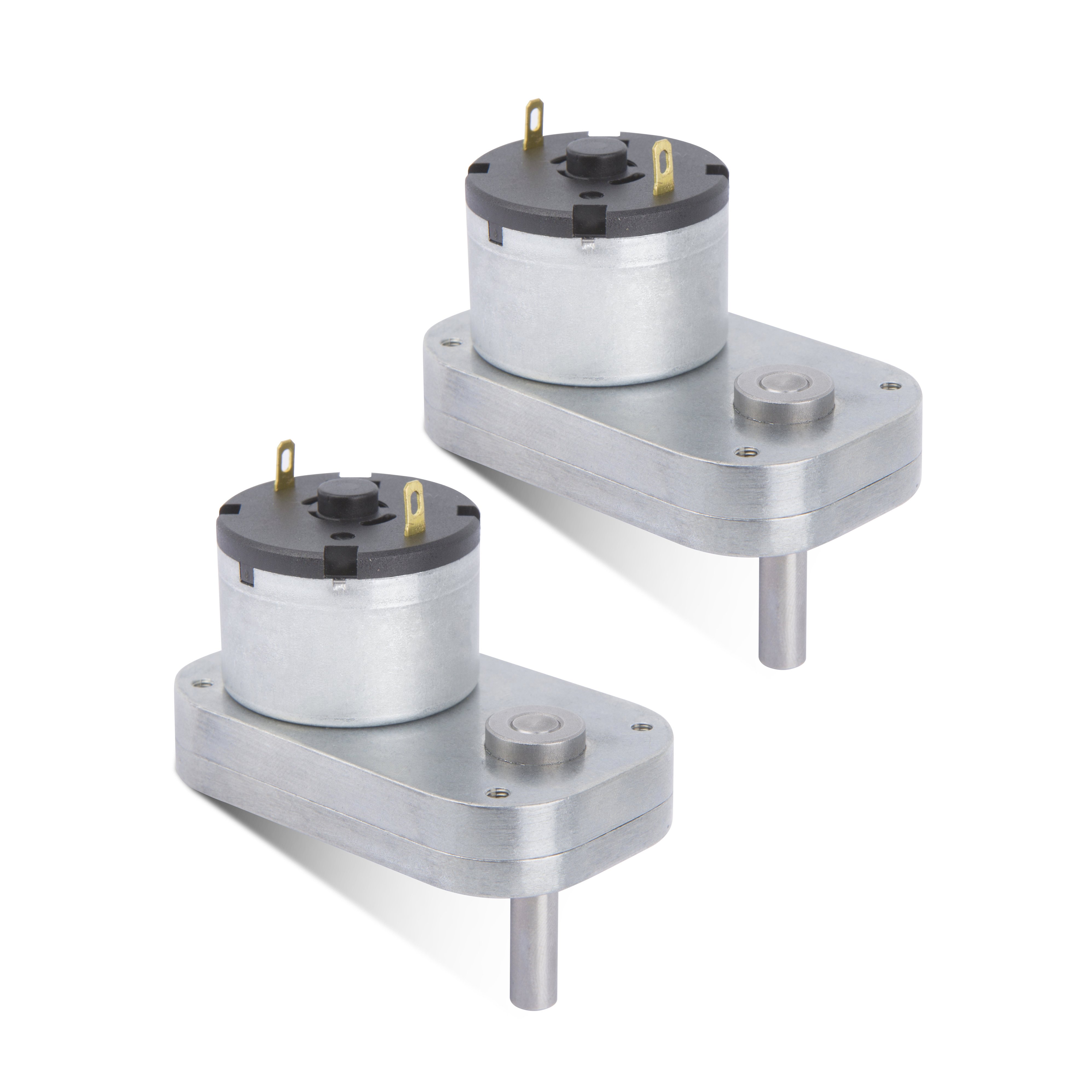 KM-38F520 12V DC Gear Reductor Motor with High Torque and Low Speed Brush Commutation Permanent Magnet Construction