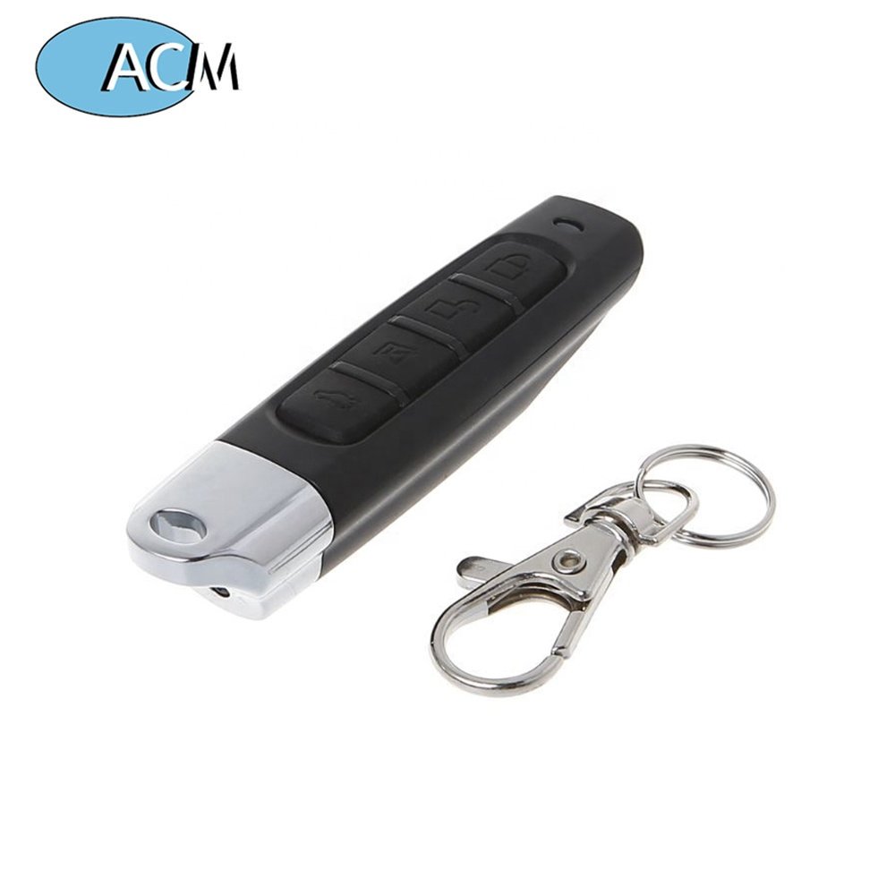 ABCD 4 Keys Keychain 433Mhz Wireless Remote Control Receiver Module RF Transmitter Electric Cloning Gate Garage Door for Home