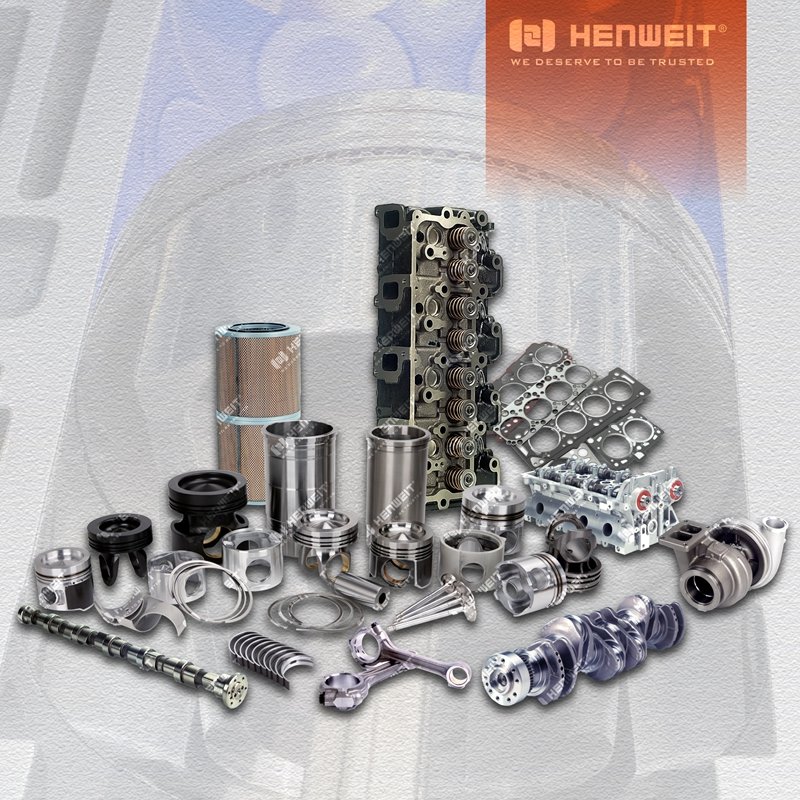 HENWEIT for MERCEDES-BENZ OM457 Main Bearing 77754604 OM457 Crankshaft Bearing Set 4050330008 4050330107 4050330202