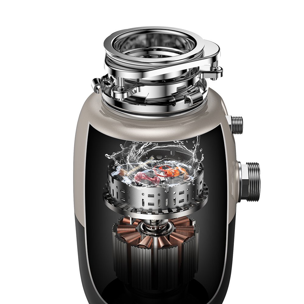 CHENGYU New Arrival Composite Food Waste Kitchen Waste Composting Machine 1.4L 1HP Food Waste Disposer