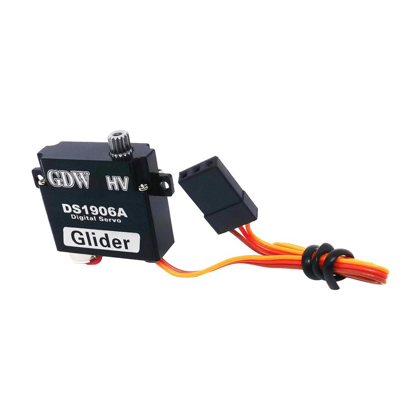 GDW Mini Digital Servo DS1906-B High Speed 3.2kg 8.4V 0.08sec All Metal 8g Motor for Glider Fix-wing Airplane RC Models"