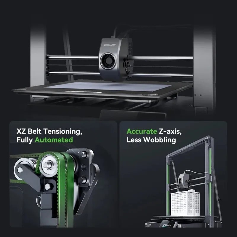 Ender-3 V3 Plus 3D Printer Machine Large 300x300x330mm Build Volume, 600mm/s Speed, Dual YAxis Motors